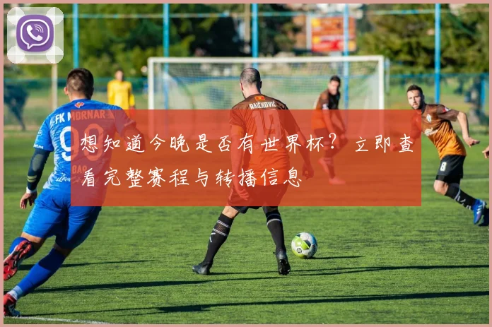 想知道今晚是否有世界杯?立即查看完整赛程与转播信息