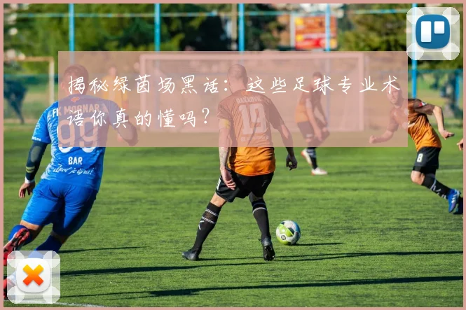 揭秘绿茵场黑话：这些足球专业术语你真的懂吗？